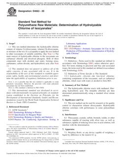 ASTM D4663-20 ASTM D4663-20