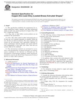 ASTM B455/B455M-20 ASTM B455/B455M-20