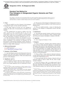 ASTM D4755-95(2020) ASTM D4755-95(2020)