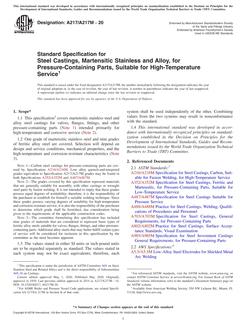 ASTM A217/A217M-20 ASTM A217/A217M-20