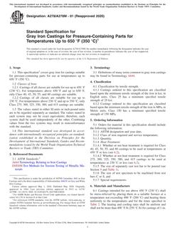 ASTM A278/A278M-01(2020)