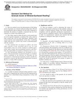 ASTM D6225/D6225M-98(2020) ASTM D6225/D6225M-98(2020)