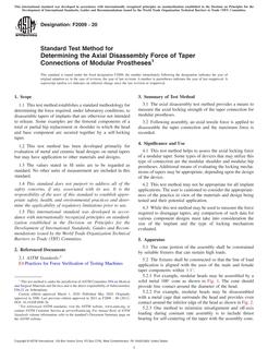 ASTM F2009-20 ASTM F2009-20