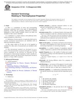 ASTM E1142-15(2020)