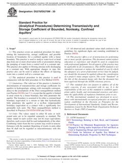 ASTM D5270/D5270M-20 ASTM D5270/D5270M-20