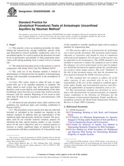 ASTM D5920/D5920M-20 ASTM D5920/D5920M-20