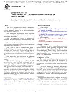 ASTM F813-20 ASTM F813-20