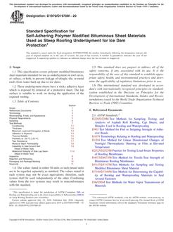 ASTM D1970/D1970M-20