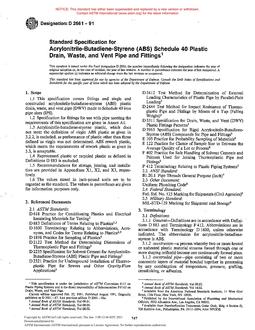 ASTM D2661-91
