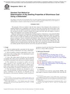 ASTM D5515-20 ASTM D5515-20