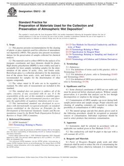 ASTM D5012-20 ASTM D5012-20