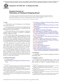 ASTM D5118/D5118M-15(2020)