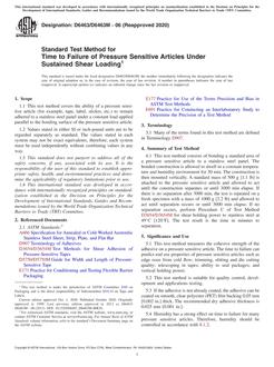 ASTM D6463/D6463M-06(2020)