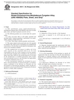 ASTM B814-06(2020) ASTM B814-06(2020)