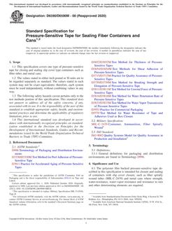 ASTM D6590/D6590M-00(2020)