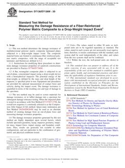 ASTM D7136/D7136M-20