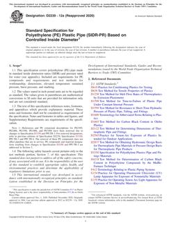 ASTM D2239-12a(2020)