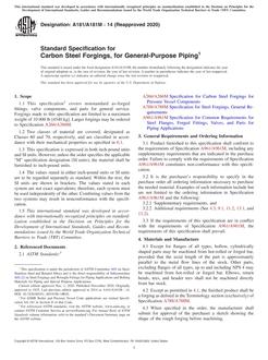 ASTM A181/A181M-14(2020) ASTM A181/A181M-14(2020)