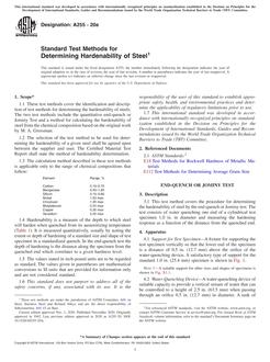 ASTM A255-20a ASTM A255-20a