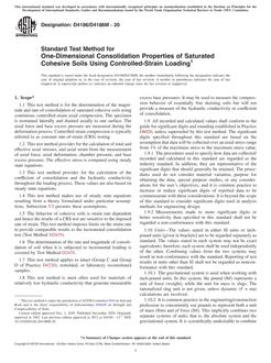 ASTM D4186/D4186M-20 ASTM D4186/D4186M-20