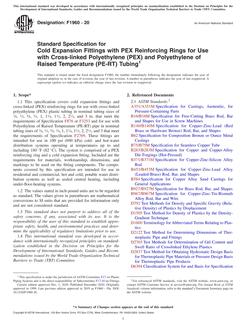 ASTM F1960-20 ASTM F1960-20