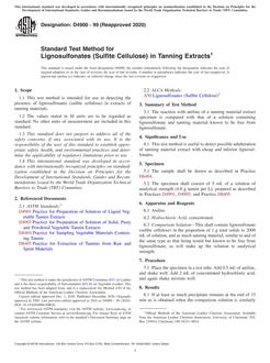 ASTM D4900-99(2020) ASTM D4900-99(2020)
