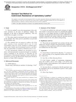 ASTM D1912-00(2016)e1