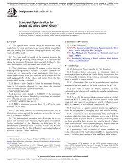 ASTM A391/A391M-21 ASTM A391/A391M-21