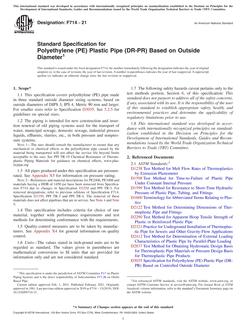 ASTM F714-21 ASTM F714-21
