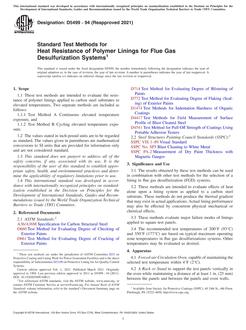 ASTM D5499-94(2021) ASTM D5499-94(2021)