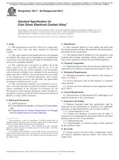 ASTM B617-98(2021) ASTM B617-98(2021)