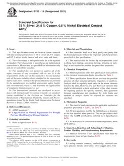 ASTM B780-16(2021) ASTM B780-16(2021)