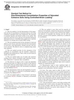 ASTM D4186/D4186M-20e1 ASTM D4186/D4186M-20e1