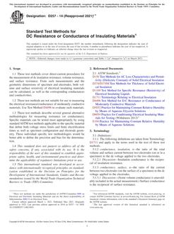 ASTM D257-14(2021)e1