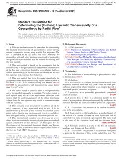 ASTM D6574/D6574M-13(2021)