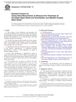 ASTM A1073/A1073M-21 ASTM A1073/A1073M-21