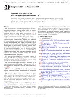 ASTM B545-13(2021) ASTM B545-13(2021)
