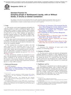 ASTM D5743-21 ASTM D5743-21