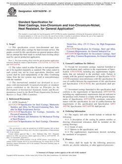 ASTM A297/A297M-21 ASTM A297/A297M-21