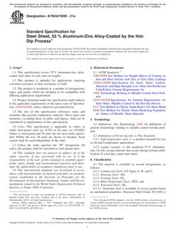 ASTM A792/A792M-21a ASTM A792/A792M-21a