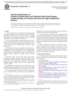 ASTM A182/A182M-21 ASTM A182/A182M-21