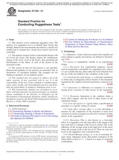 ASTM E1169-21