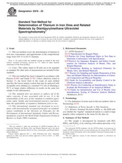 ASTM E878-20