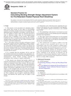 ASTM D6305-21 ASTM D6305-21