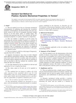 ASTM D5279-21 ASTM D5279-21