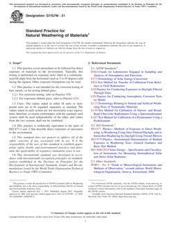 ASTM G7/G7M-21 ASTM G7/G7M-21