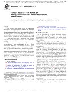 ASTM G5-14(2021) ASTM G5-14(2021)