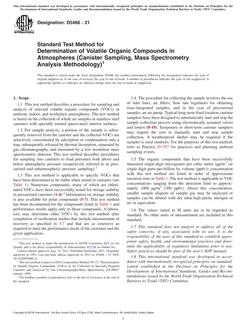 ASTM D5466-21 ASTM D5466-21