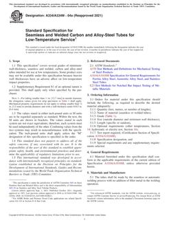 ASTM A334/A334M-04a(2021) ASTM A334/A334M-04a(2021)