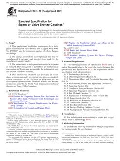 ASTM B61-15(2021) ASTM B61-15(2021)